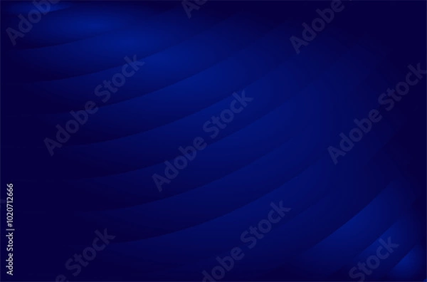 Fototapeta Abstract dark blue background with diagonal lines and gradient.