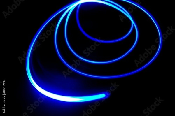 Obraz lichtspuren im dunkeln