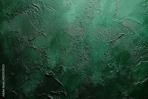 Fototapeta Abstract green background, dark, green, and black grunge texture, blurry and subtle. High quality