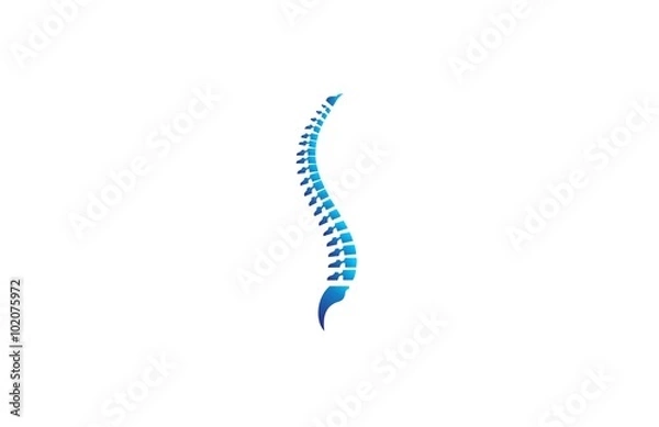 Obraz spine diagnostic logo