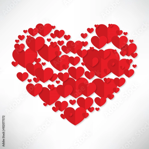 Obraz walentynki, serce