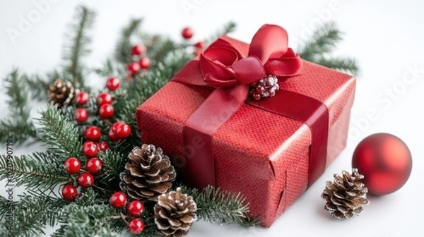 Obraz The Christmas Gift with Bow