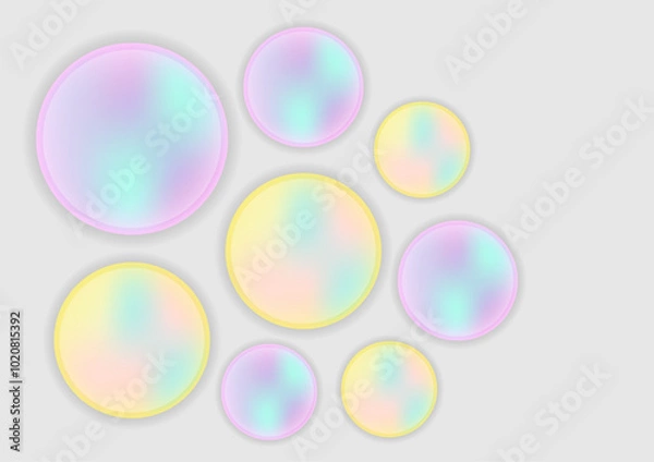 Obraz Blank company data visualization infographic template as vector can be used for progress, diagram, annual report, web design. Business concept.