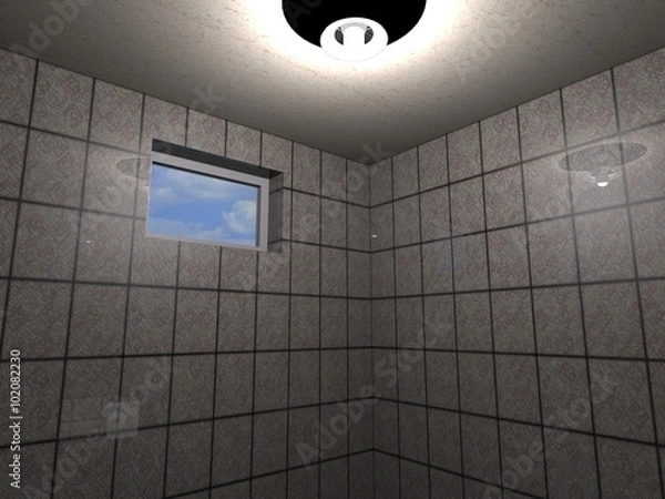 Obraz Basit banyo fayanslama