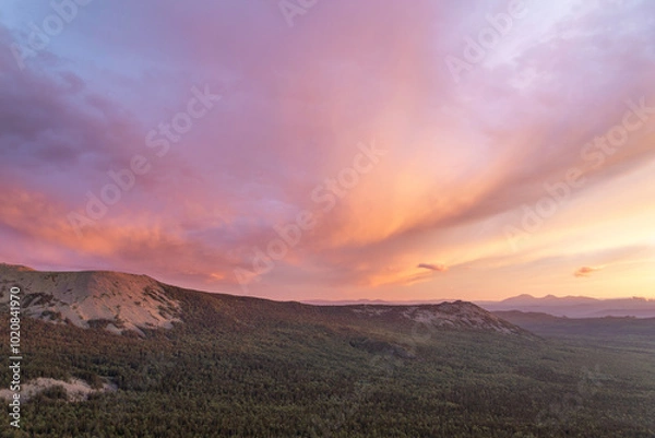 Obraz sunrise in the mountains