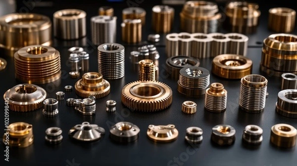 Obraz Machinery parts, close range
