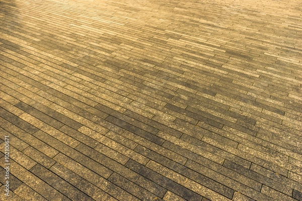 Obraz Yellow Floor, Stone