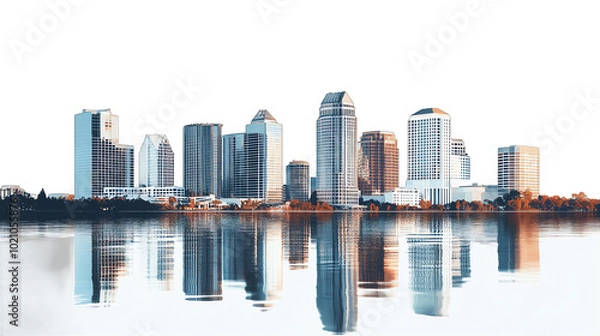 Obraz Tampa city skyline