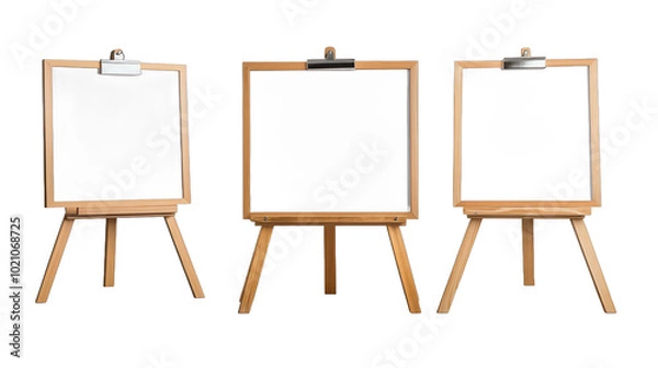Fototapeta Whiteboard set