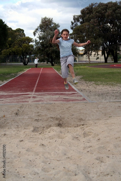 Obraz long jump