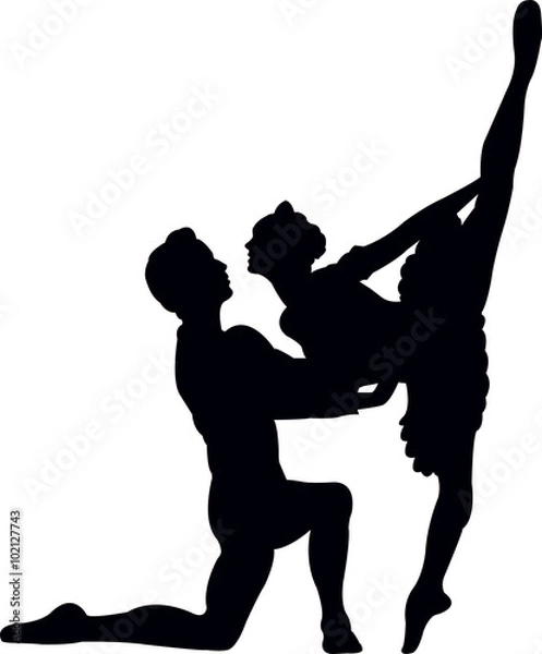 Obraz ballet couple