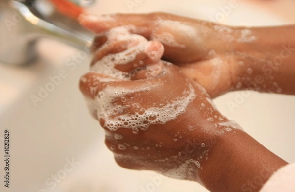 Obraz lavage des mains