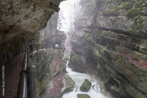 Obraz Taubelnlochschlucht