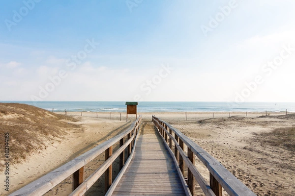Fototapeta Beach in Italy