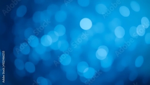 Fototapeta blue bokeh abstract background