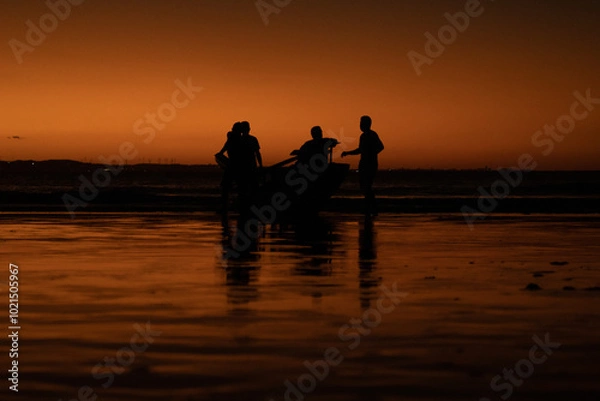 Fototapeta silhouette 