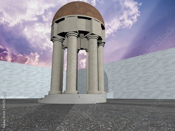 Obraz Şehitler için anıt