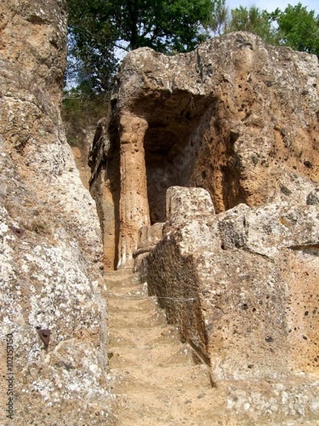 Fototapeta Tomba Etrusca 