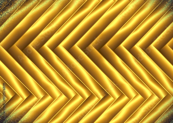 Obraz Golden Abstract  decorative paper texture  background  for  artwork  - Illustration
