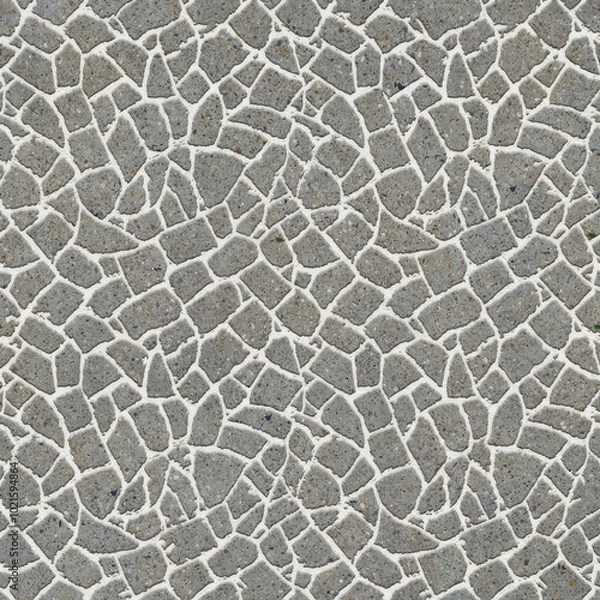 Obraz Roman travertine granite and marble paving flagstone seamless texture