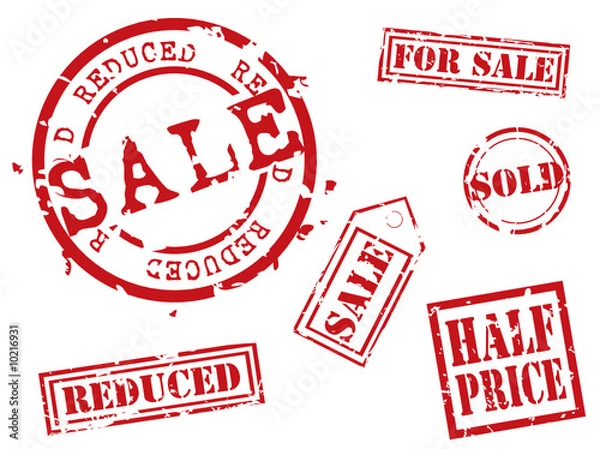 Obraz Rubber stamp series