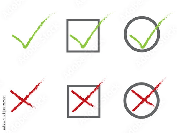 Obraz Voting icons