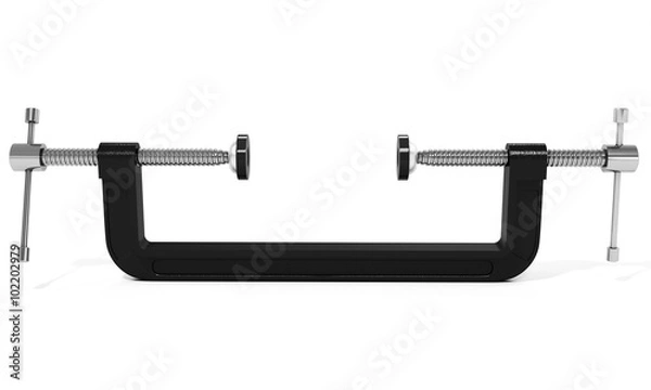 Fototapeta 3d large clamp compression tool