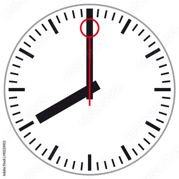 Fototapeta 08:00