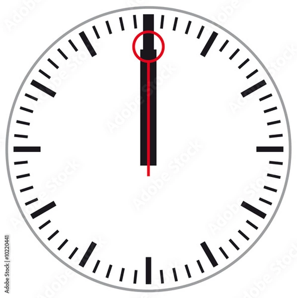 Fototapeta 12:00