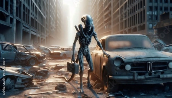 Obraz invasion extraterrestre