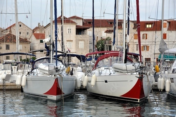 Obraz Яхты в гавани