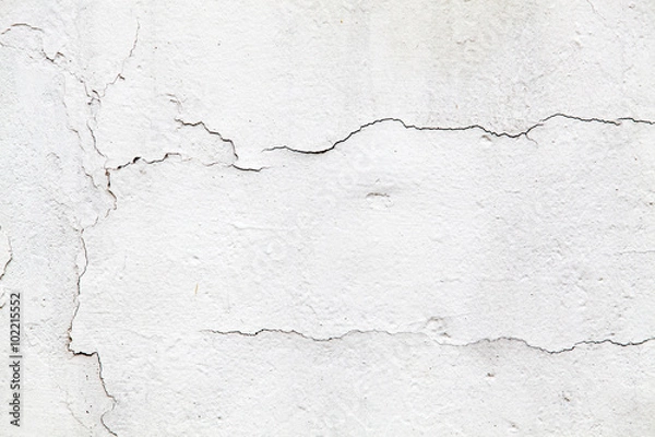 Fototapeta white concrete wall texture