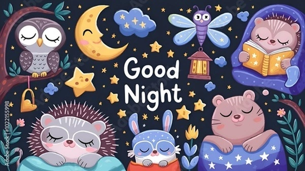 Obraz good night wishes