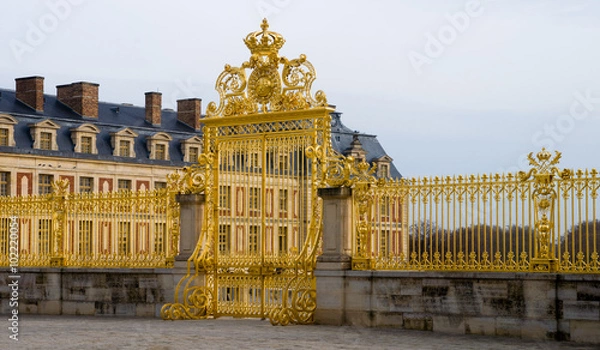 Obraz Cancello Versailles Oro