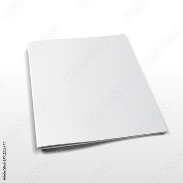 Fototapeta magazine vector mockup