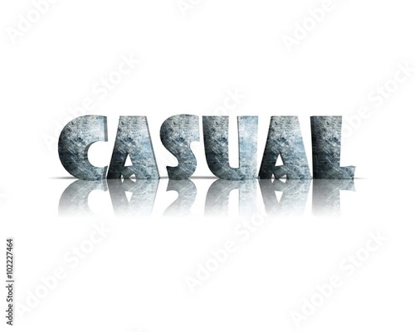 Obraz casual 3d wort 