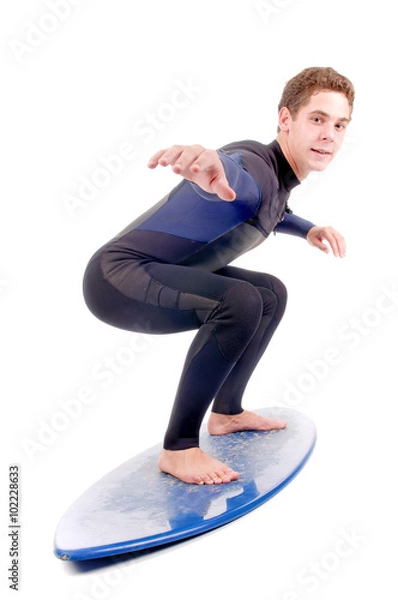 Fototapeta surfer