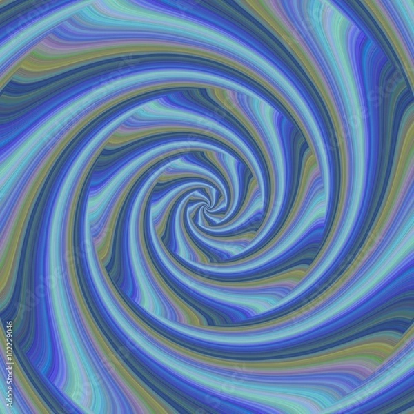 Obraz Abstract colorful spiral texture