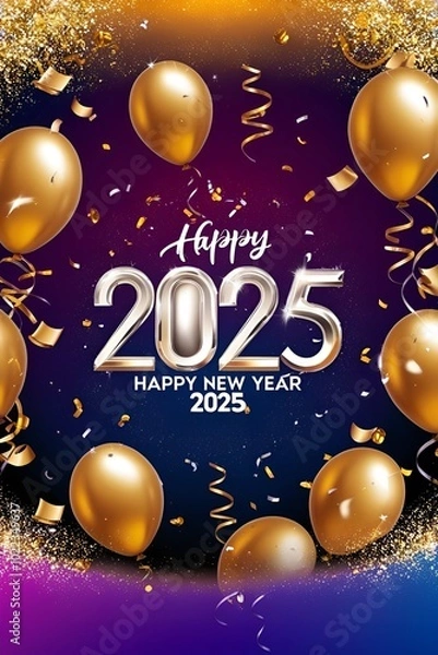 Fototapeta new year celebration