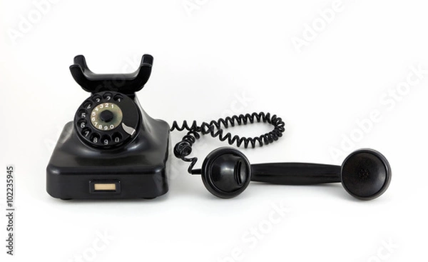 Fototapeta Old telephone