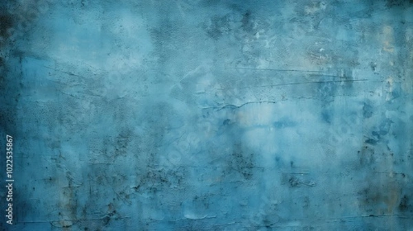 Fototapeta rough grunge blue background