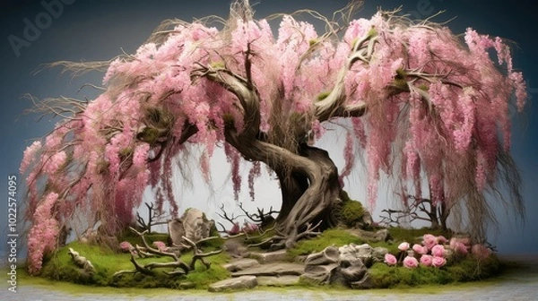 Fototapeta branches tree base