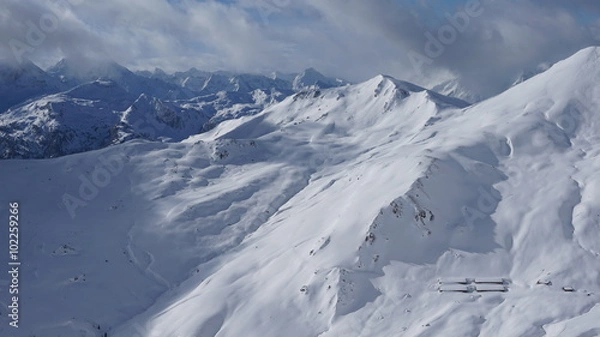 Fototapeta Berglandschaft Winter