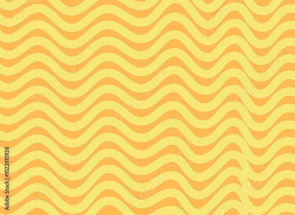 Fototapeta Noodle pattern poster