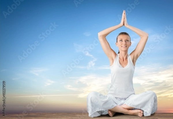 Fototapeta Yoga.