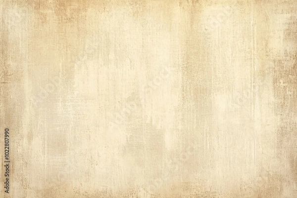 Fototapeta A textured beige background with a worn look featuring subtle variations in color and shading
