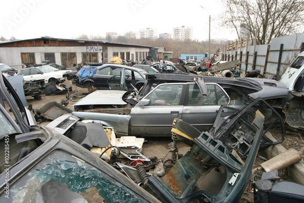 Fototapeta Junkyard