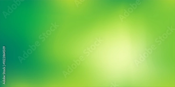 Fototapeta Nature green abstract gradient background. Vector illustration