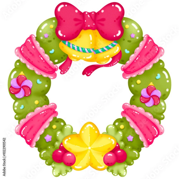 Obraz  Christmas wreath