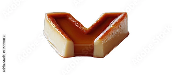 Obraz Caramel Custard Pudding